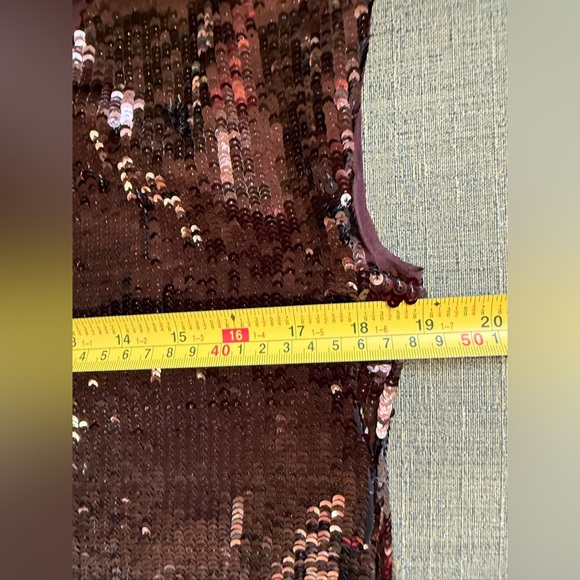 Anthropologie Sequined Mini Dress Small - Picture 9 of 12